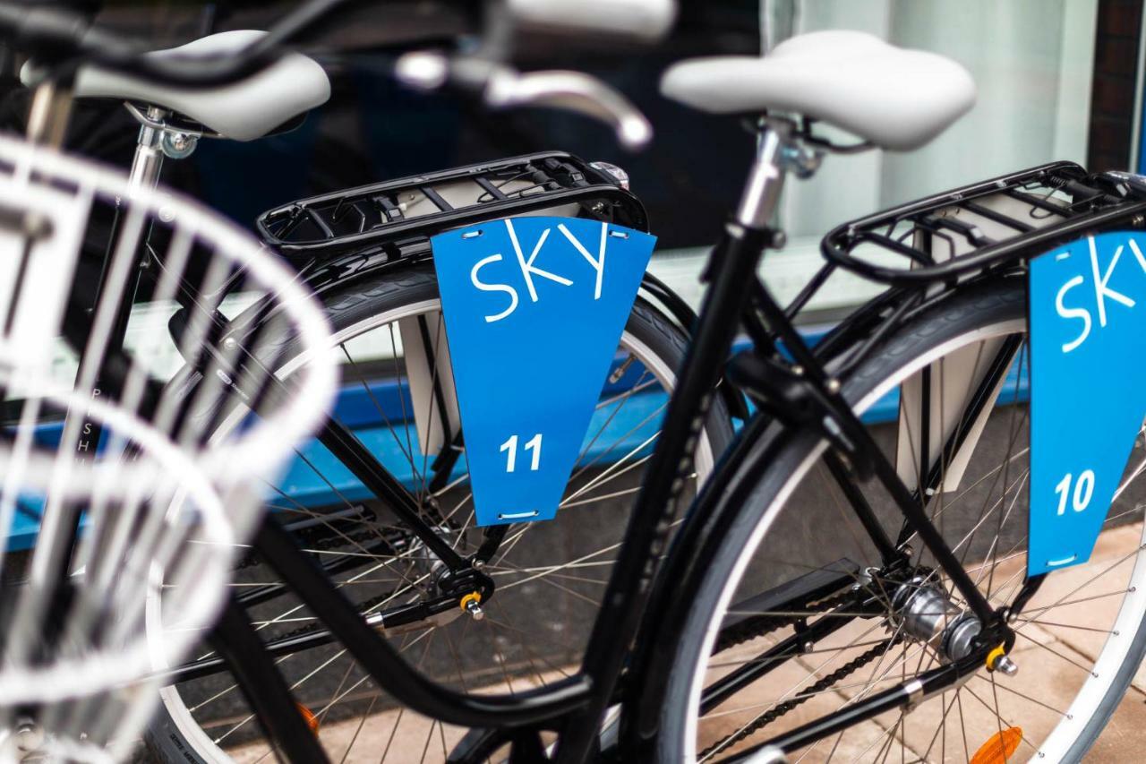 Sky Hotel City Apartments لينشوبِنغ المظهر الخارجي الصورة
